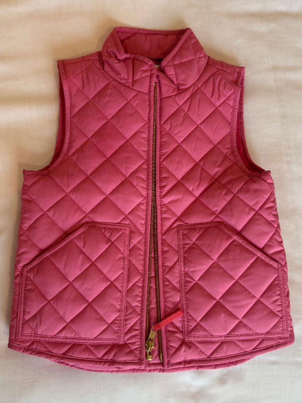 Girls Jcrew Pink Vest (xxs) - NEW with tags!